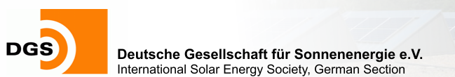 DGS Deutsche Gesellschaft fuer Sonennenergie e.V. - Die Solarhandwerker